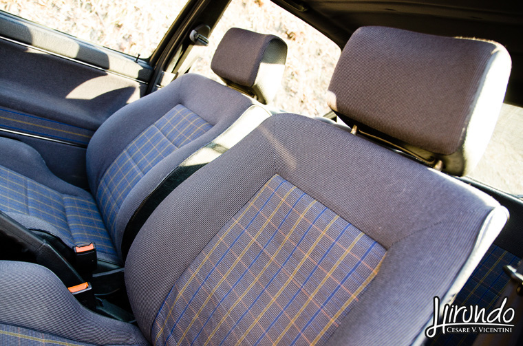 VW Golf GTI seats