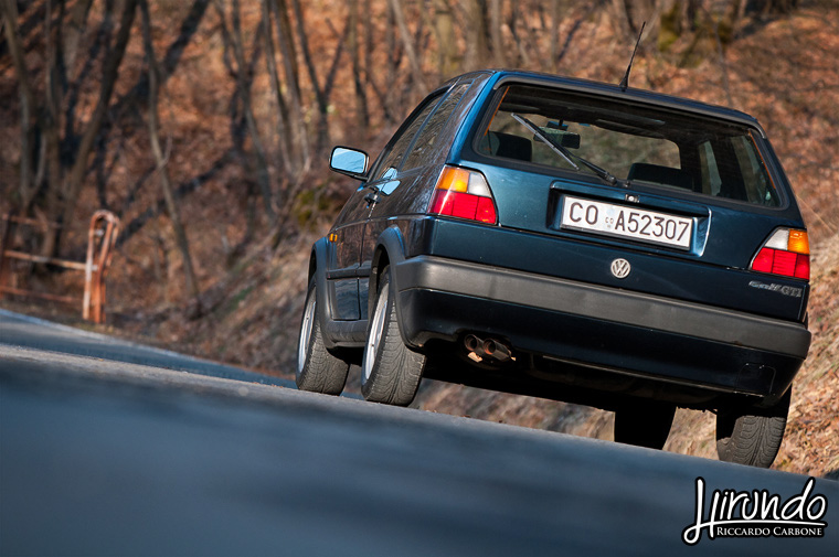 VW Golf GTI Mk2 rear view