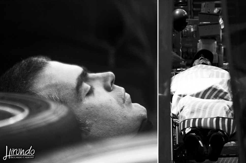 crew sleeping Nurburgring